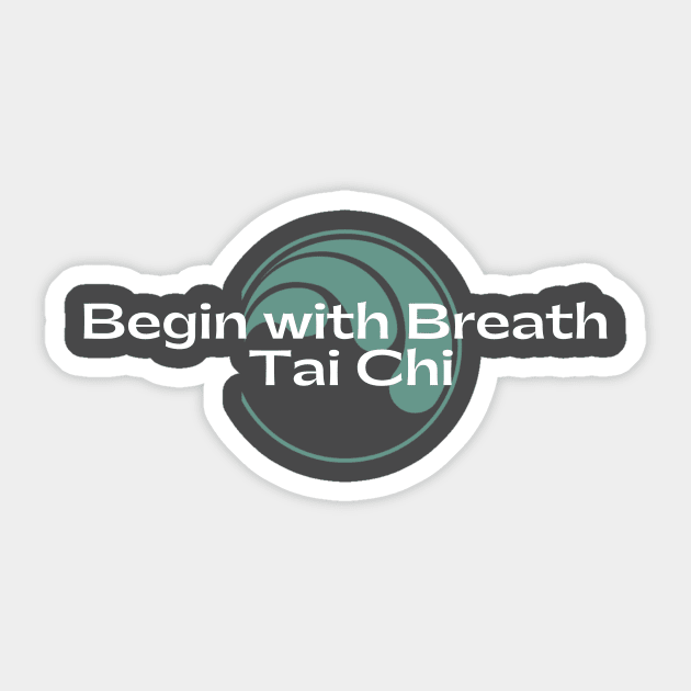 Begin with Breath Tai Chi - Logo B Sticker by BWB